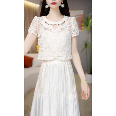 两件套时尚显瘦休闲套装女