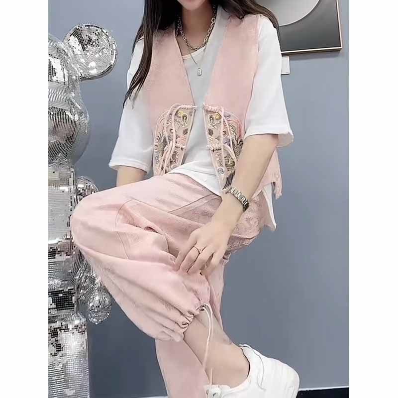 新款套装三件套百搭显瘦夏季