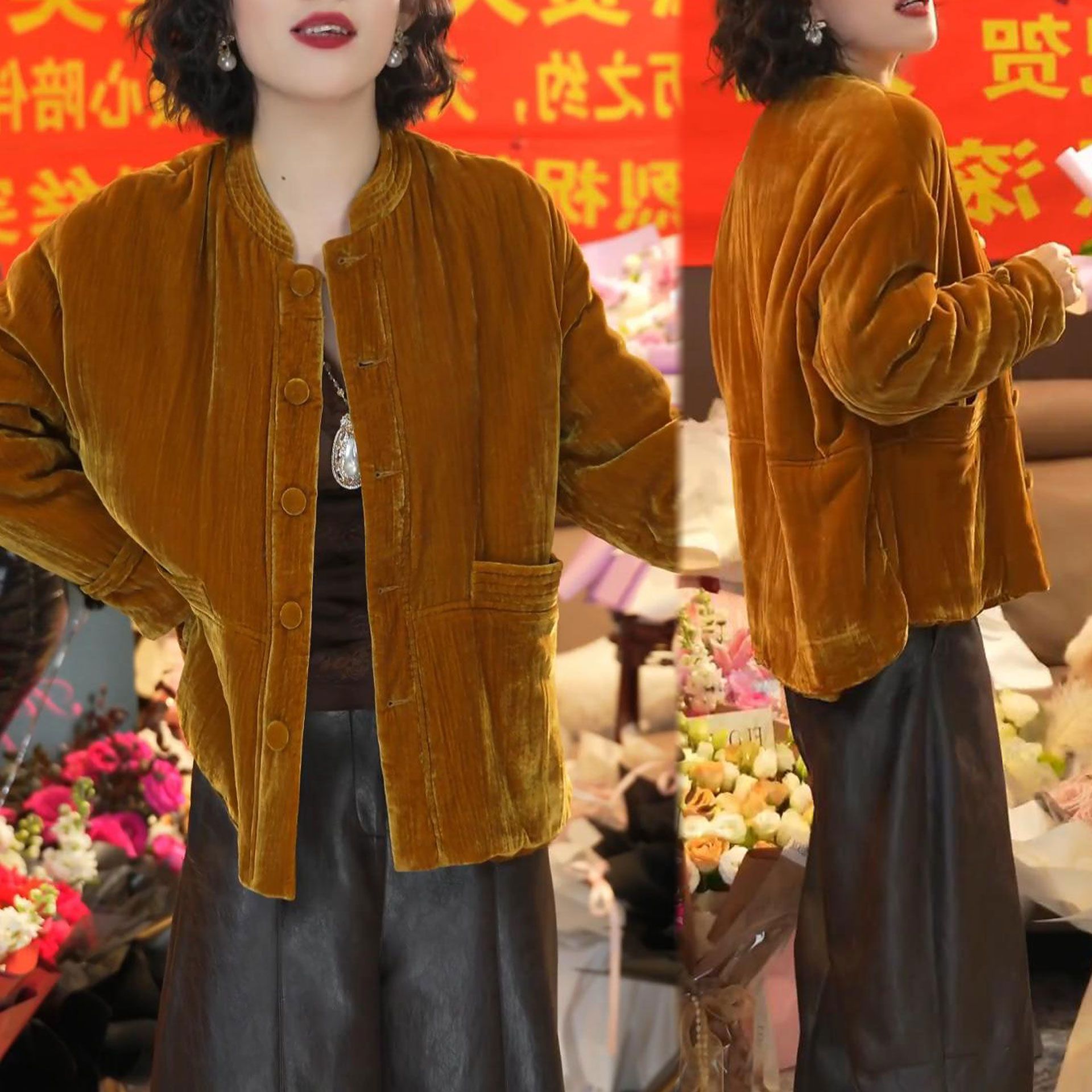 洋气宽松显瘦休闲减龄上衣潮