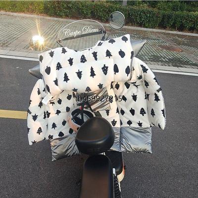 电动车挡风被冬季加绒加