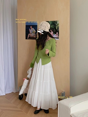 奈ni蜜mi儿ll e1057半身裙 高品质实体店春新款 气质甜美淑女百搭