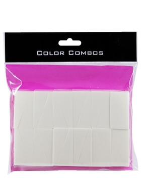 澳门代韩国COLOR COMBOS抗菌美3D妆蛋 三角化妆海绵 气垫粉扑