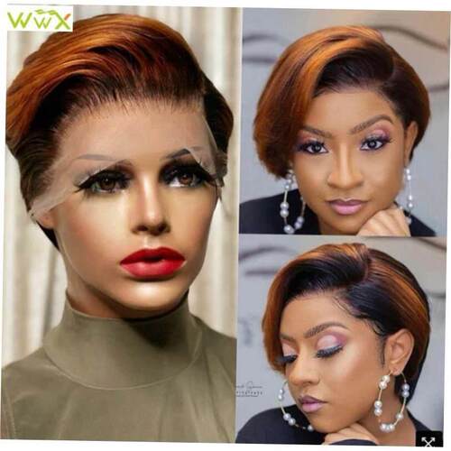 Wigs Ponytail Bob Cap Afro Lace Wig Human Hair Brazilian