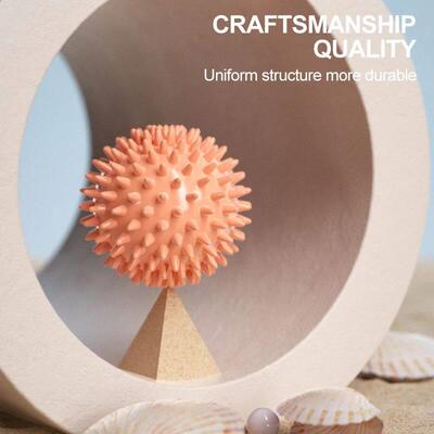 Durable PVC Spiky Massage Ball Trigger Point Sport Fitness H
