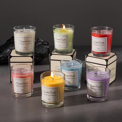 fashion Scented decorative small candles smokeless romantic