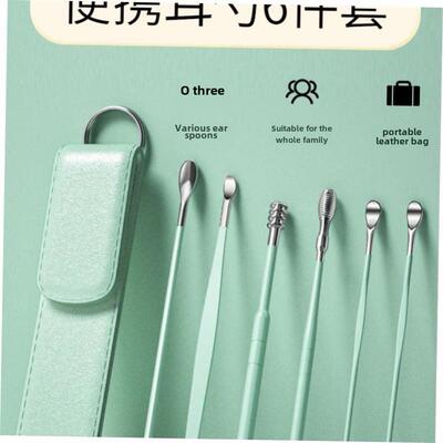 6PCS Ear Cleaner Wax Removal Tool Earpick Sticks Earwax Remo