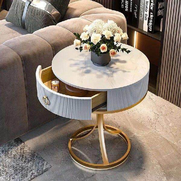 Dining Side Table Living Room Auxiliary Center Bedside