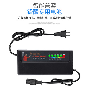 自动断电智能电动车电瓶充电器48V12AH60V20AH72爱玛雅迪三轮通用