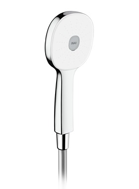 INAX 日本伊奈增压手持花洒劲雨花洒头替换银色白色喷淋头