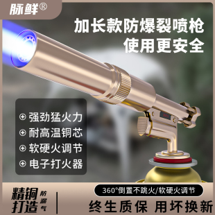 喷枪烧烤点火器家用喷火枪烘培喷枪 喷火枪烧猪毛神器便携焊枪卡式