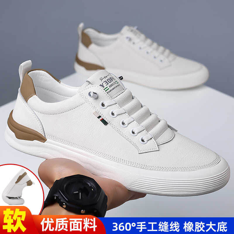 一脚蹬男士休闲鞋子透气百搭软底