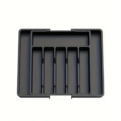 TEMU跨境新款Expandable Utensil Tray 扩展餐具收纳盒家用亚马逊