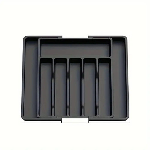 TEMU跨境新款Expandable Utensil Tray 扩展餐具收纳盒家用亚马逊
