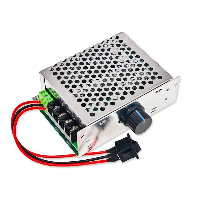 PWM直流电机调速器12V24V36V40A大功率调速开关倒顺开关正反转