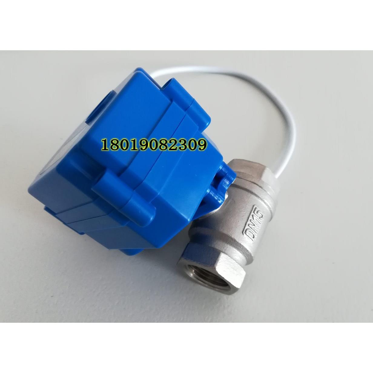 CWX-15Q CR04 DC9-24V不锈钢微型电动阀门DN15断电复位常闭