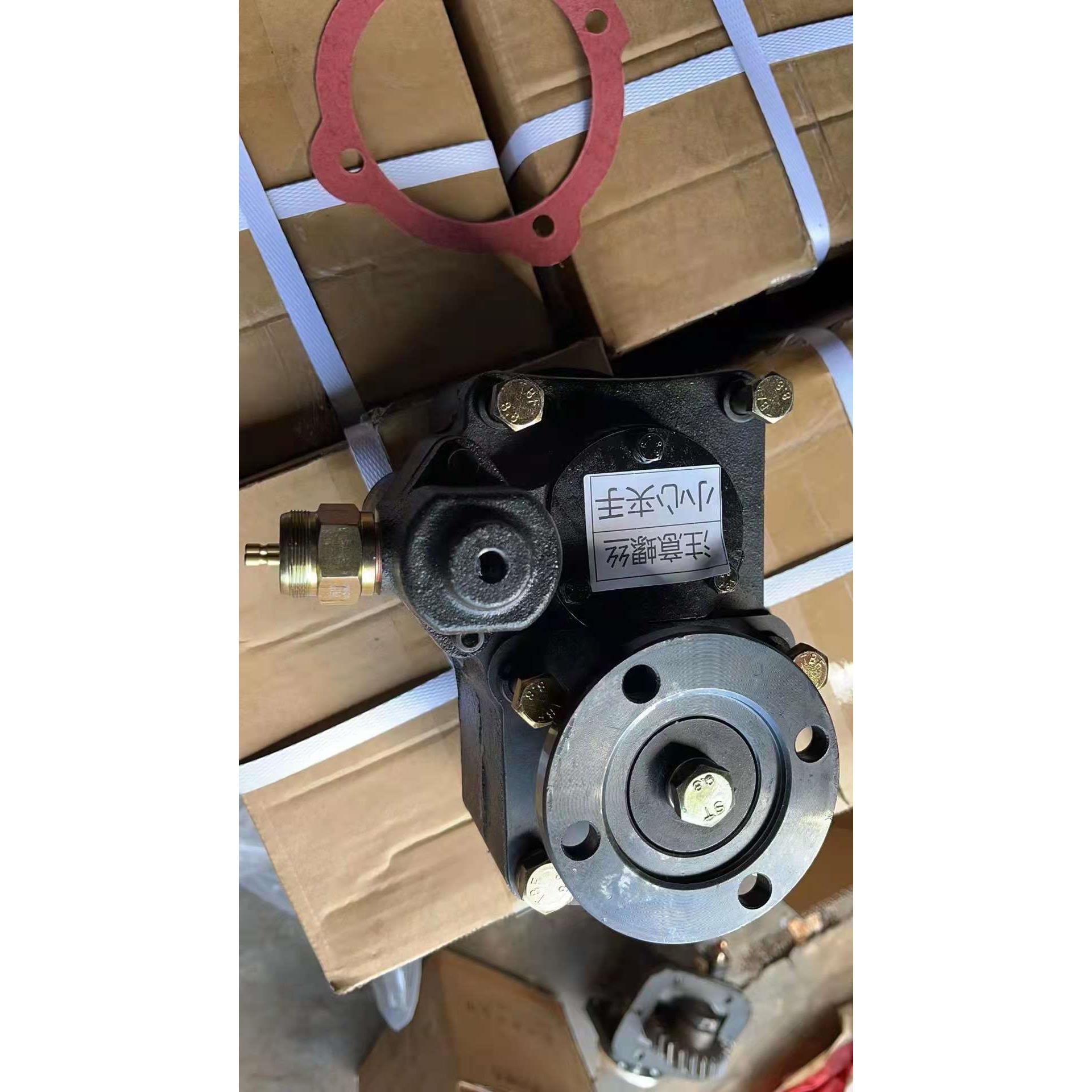 法士特8JS9挡10挡12档高低速取力器环卫后双桥洒水车增压取力器