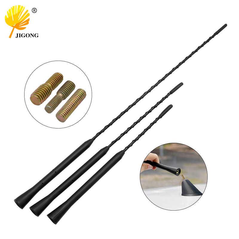 汽车车顶收音机天线 通用M / FM改装天线杆 9/11/16英寸配3颗螺丝