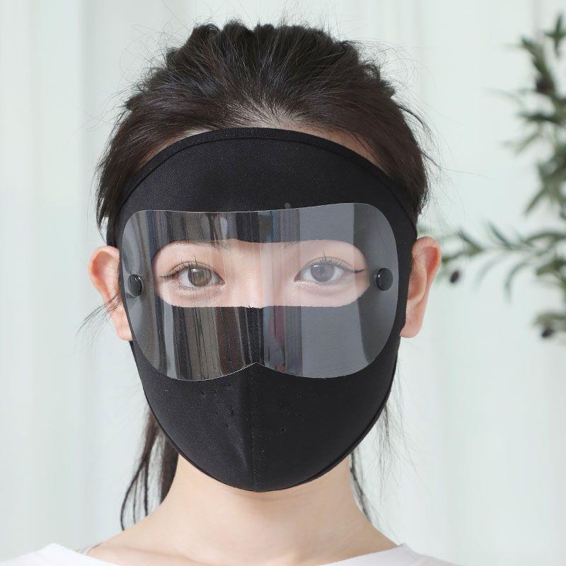 夏季面罩新镜片款防晒口罩女夏季骑行遮护全脸时尚耐用