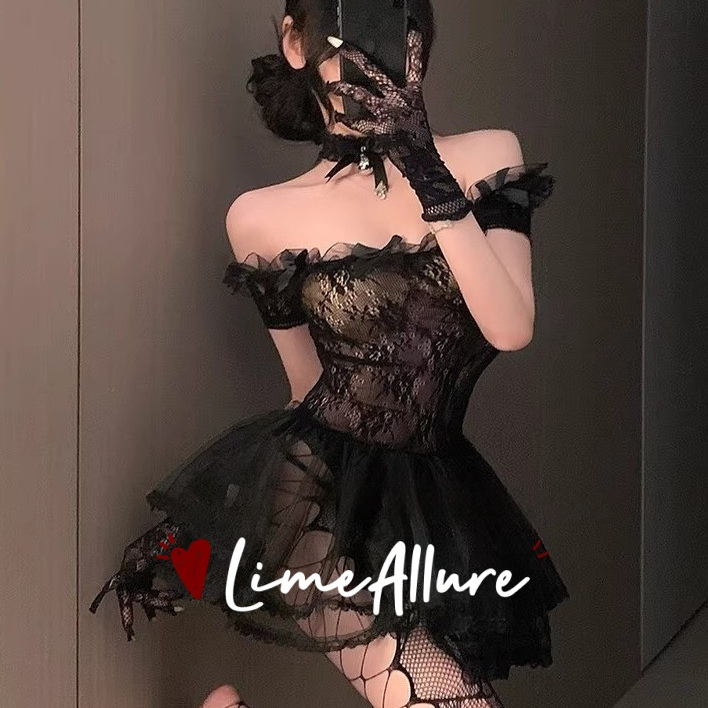 性感纯欲睡衣蕾丝薄款睡裙