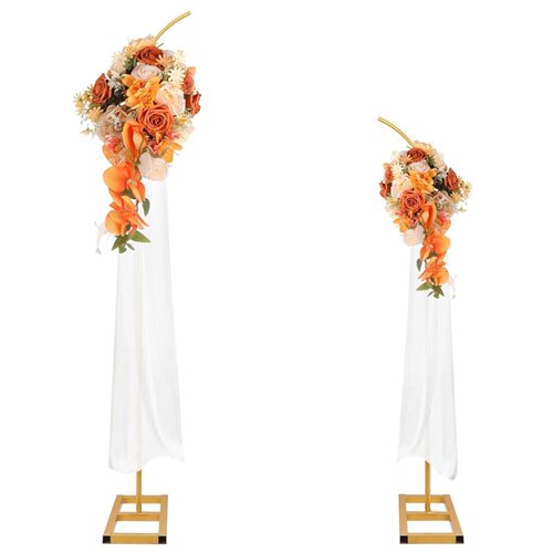 金属婚礼拱形支架折半形折半拱拱门支架系列铁艺婚礼拱门