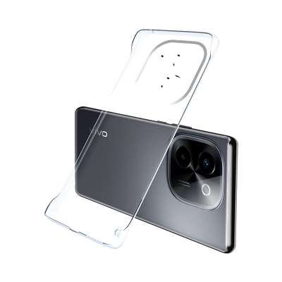 适用于vivoY200手机壳新款超薄透明无边框Y200i简约男女款Y200i防摔抗震硬壳vivo透气裸机手感个性手机保护壳