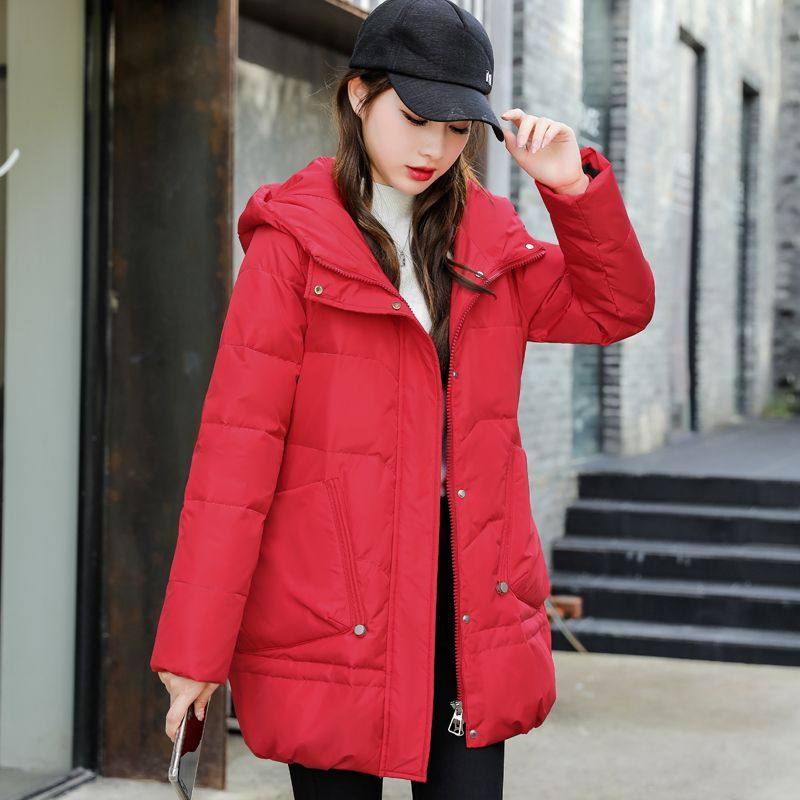 红色羽绒服女结婚新娘冬天女款属蛇本命年时尚女装2026年蛇年外套,女装/女士精品,羽绒服,淘宝优惠券,粉丝福利购,淘宝优惠卷