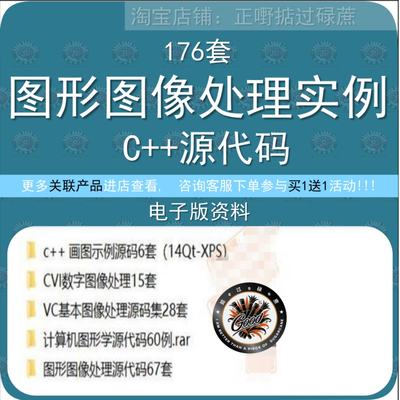 图形图像处理实例C++源代码源码OpenGL带注释VC人脸识别Opencv