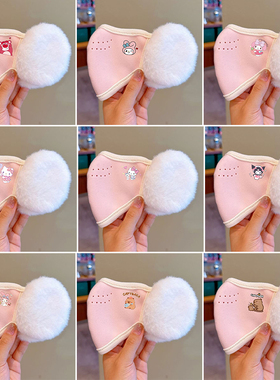 儿童口罩2到6岁护耳套罩一体男女童保暖防风寒小学生保暖加厚冬季