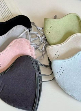 秋冬防风防寒女高颜值可水洗高颜值透气孔护眼角保暖防寒面罩口罩