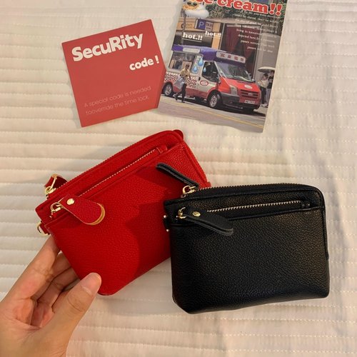 高颜值韩系手拿小钱包多卡位