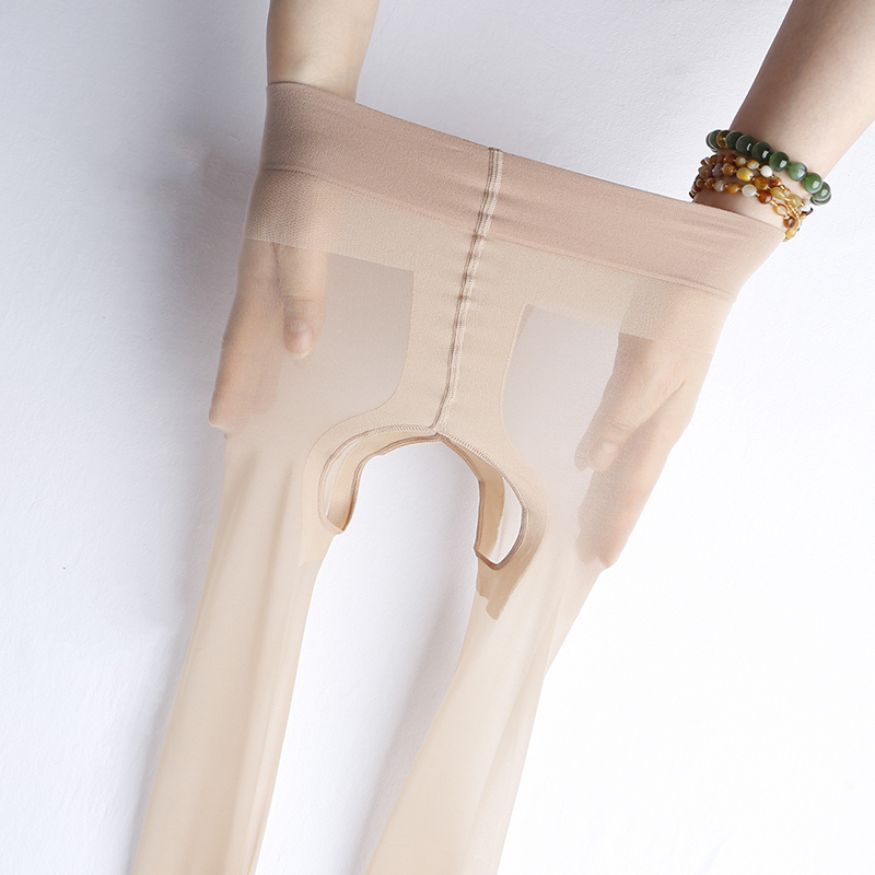 3条永春开裆免脱连裤袜超薄防勾丝性感光腿肤肉色T裆哑光夏季丝袜