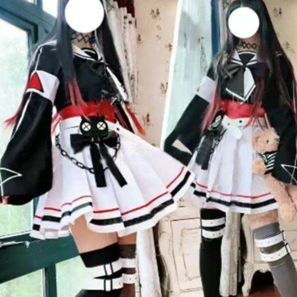 现货 】凹凸世界cos服风纪废墟凯利cosplay服装大全套送耳朵