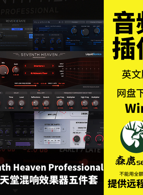 第七天堂混响Seventh Heaven Professional专业版效果器插件Win