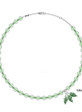新中式国风竹韵系列项链925银