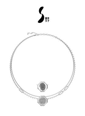 【项链】戏剧系列潮玩项链（上戏联名）金色 银色