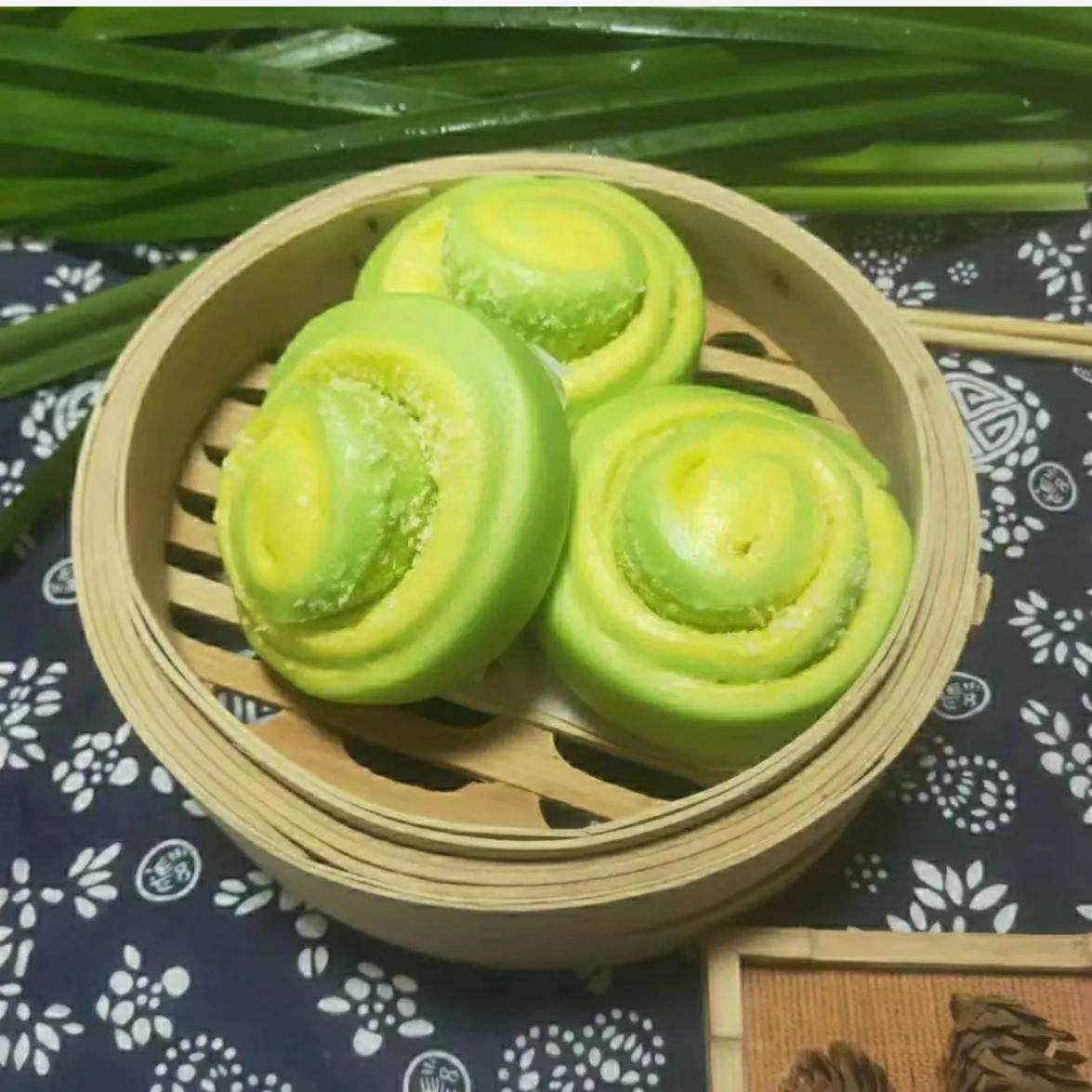 海南斑斓南瓜花卷馒头宝宝椰子粿斑斓椰丝包斑斓面包斑斓娘惹糕