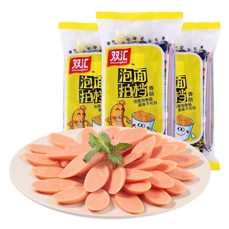 双汇泡面拍档香肠火腿肠