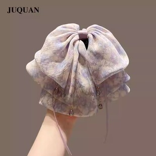 新款 鲨鱼夹发卡头饰 超仙马尾小号抓夹女后脑勺头发抓夹子2025新款