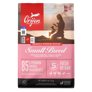 orijen渴望小型犬粮美国进口泰迪博美全阶段配方狗粮1.8 4.5KG