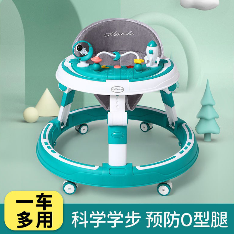 学步车防o型腿防翻可坐可推新款