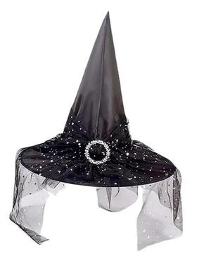Aldult Halloween Witch Hat Mesh Hat Polyester Hat