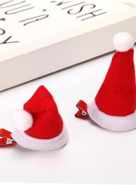 Christmas Kids little hat hairpin Gift duck beak clip