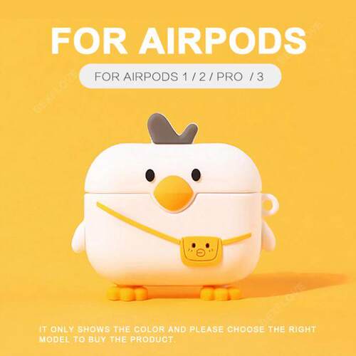 3D耳机套AirPods 2 3 Pro 1 Case硅胶可爱