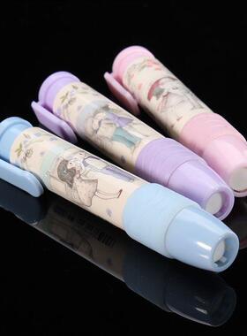 fashion students pen shape eraser cute rubber stationery kid