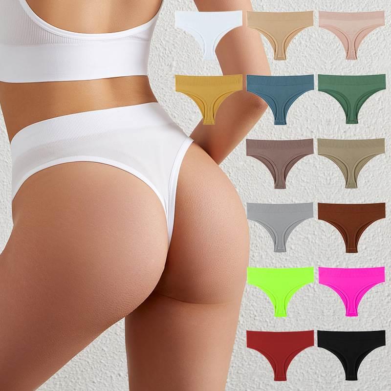 Sexy Sports Panties Ms Underpants Seamless Thong G String 裤