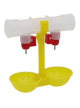 Chicken waterer double nipple drinker mouth Drinking hanging