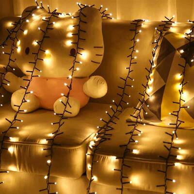 30M 1500LED Christmas Garland String Lights Outdoor 8 Modes