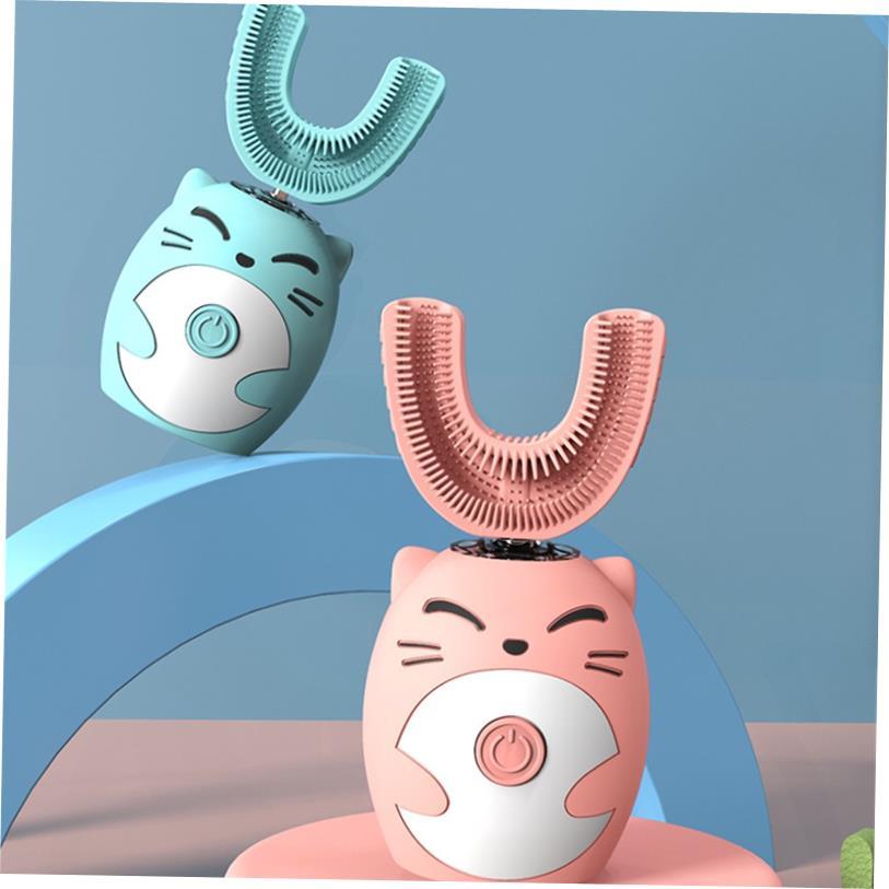 Electric Toothbrush Kids U-shaped Sonic Smart Ultrasonic