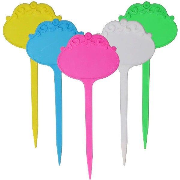 10PCS 7x16CM Thickened Flower Types Waterproof Plant T Tag