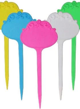 10PCS 7x16CM Thickened Flower Types Waterproof Plant T Tag